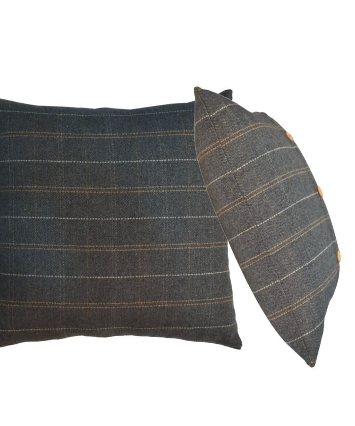 2 Quinn Pewter Cushions