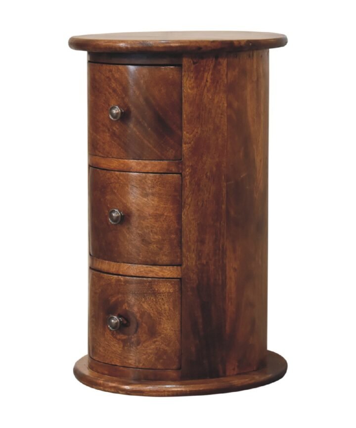 Mini Chestnut Drum Chest