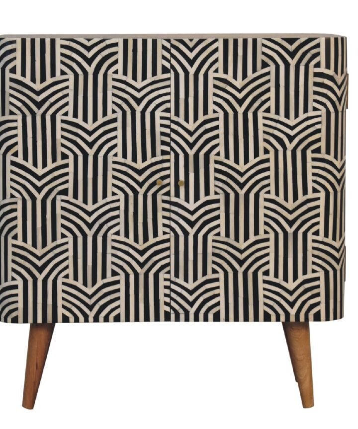 Edessa Bone Inlay Cabinet