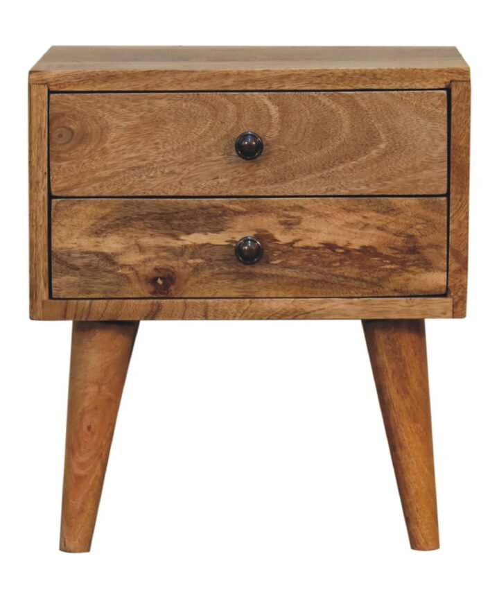 Mini Oak-ish Modern Bedside