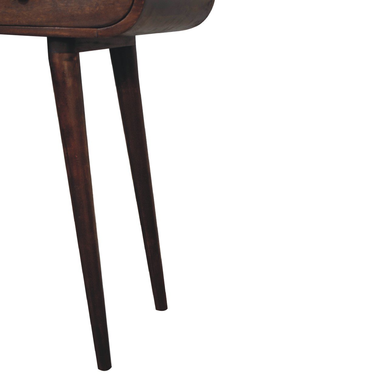 Walnut Curved Edge Console Table - Image 7