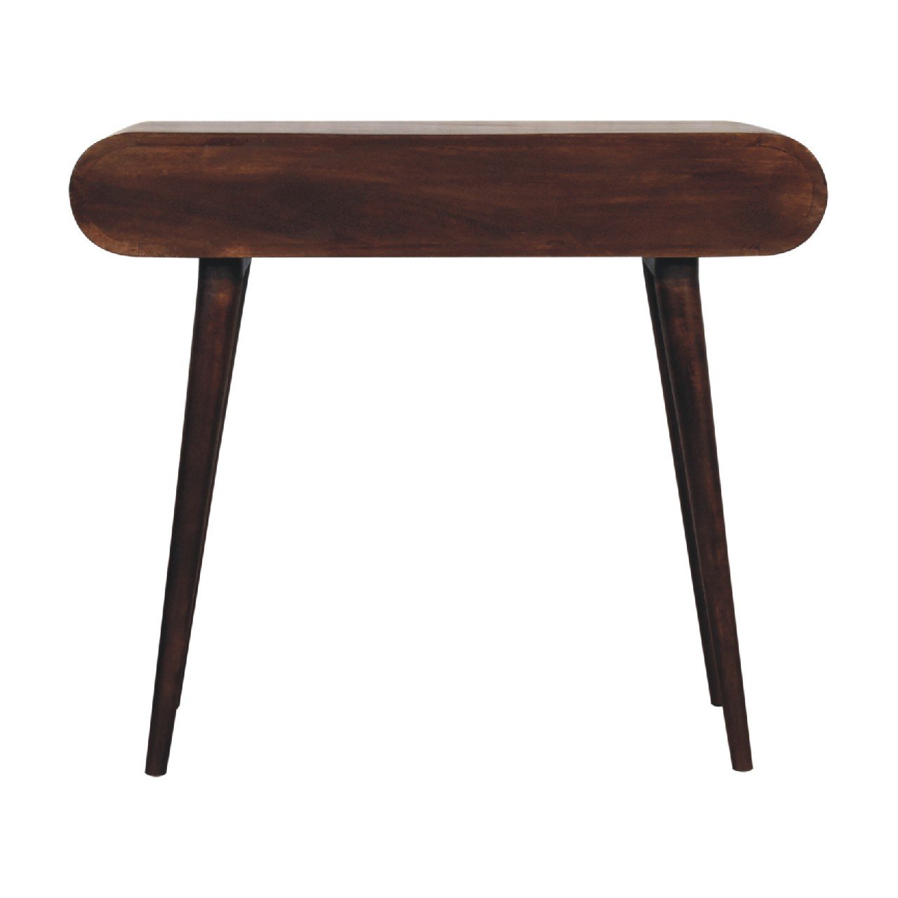 Walnut Curved Edge Console Table - Image 9