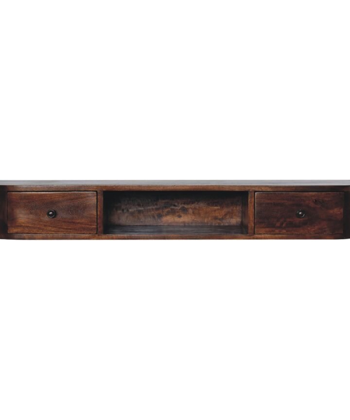 Lunar 2 Drawer Wall Mounted Console