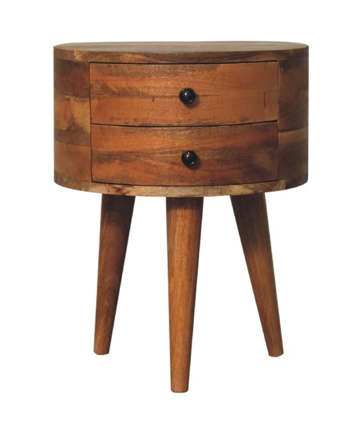 Odyssey Oak-ish Tripod Bedside