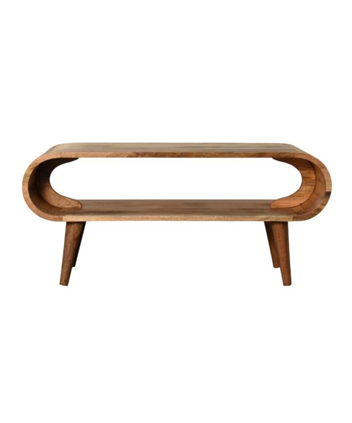 Amaya Nordic Style Oak-ish Coffee Table