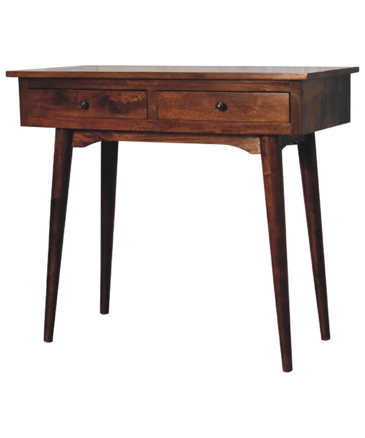 Chestnut Hallway 2 Drawer Console Table