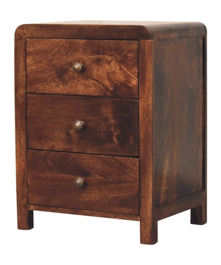 California Walnut Naya Bedside