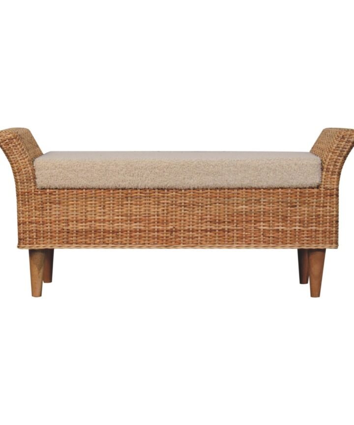 Riviera Woven Bench