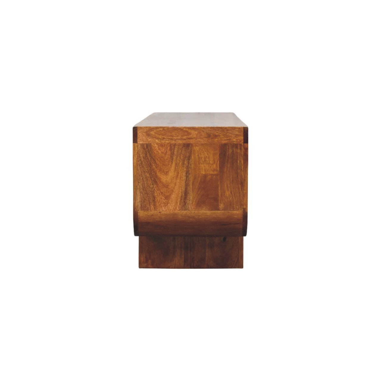 Orion Curved Chestnut Media Unit - Image 8