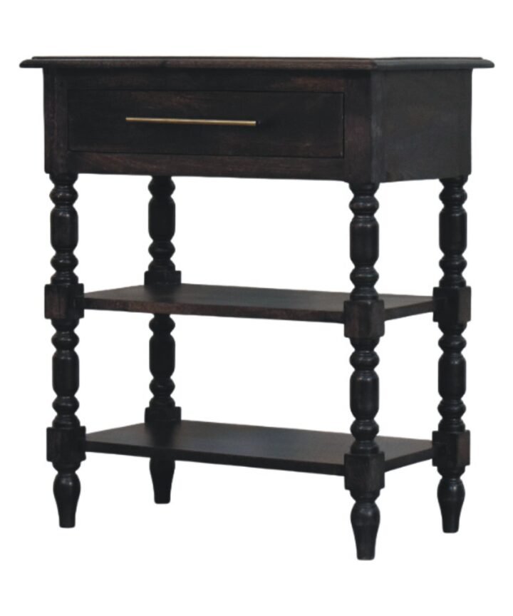 Heritage Turned-Leg Side Table