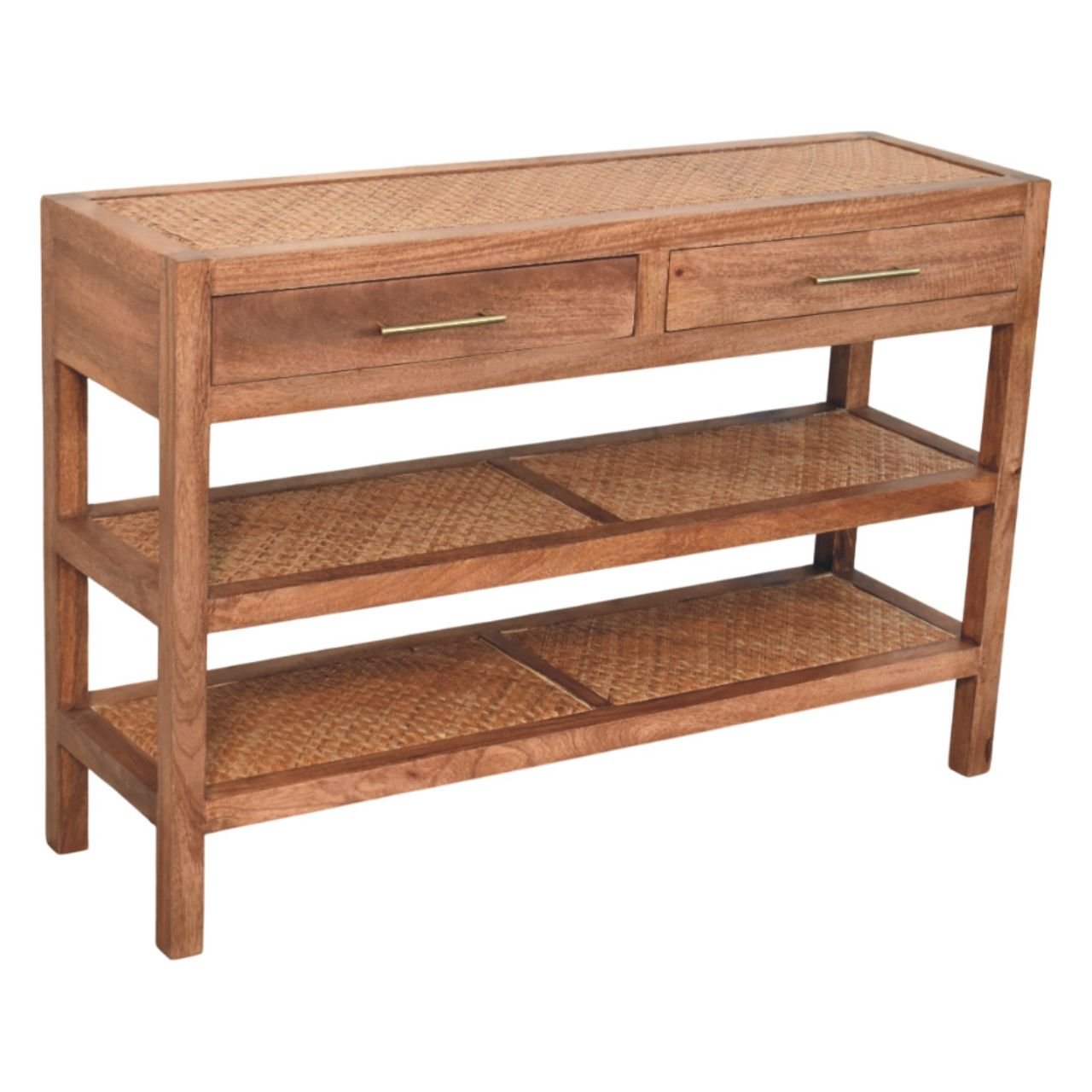 Saffron Rattan Console - Image 3