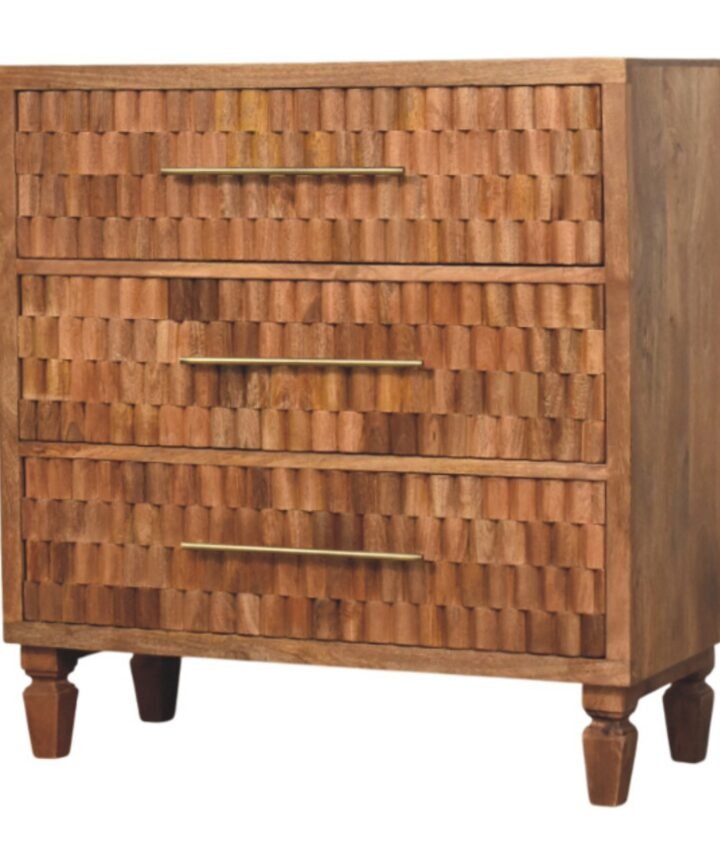 Cadiz Carved Storage Chest