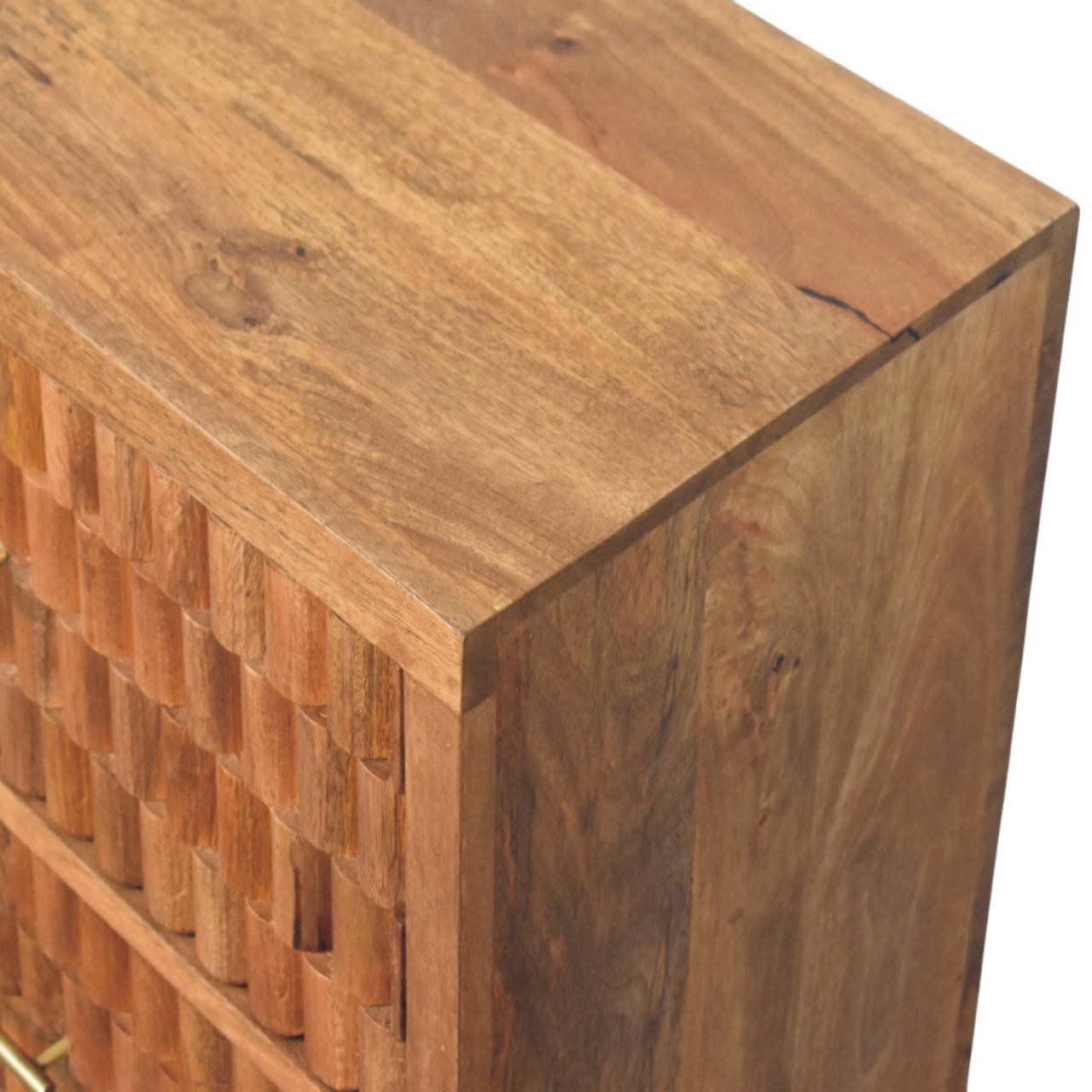 Cadiz Carved Storage Chest - Image 4