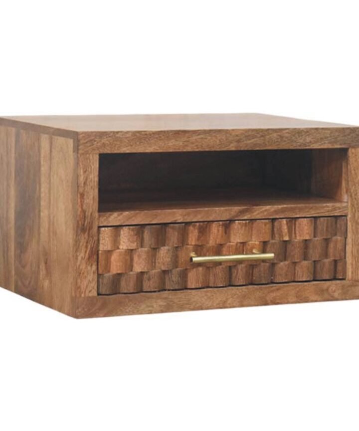 Cadiz Carved Slot-Drawer Bedside