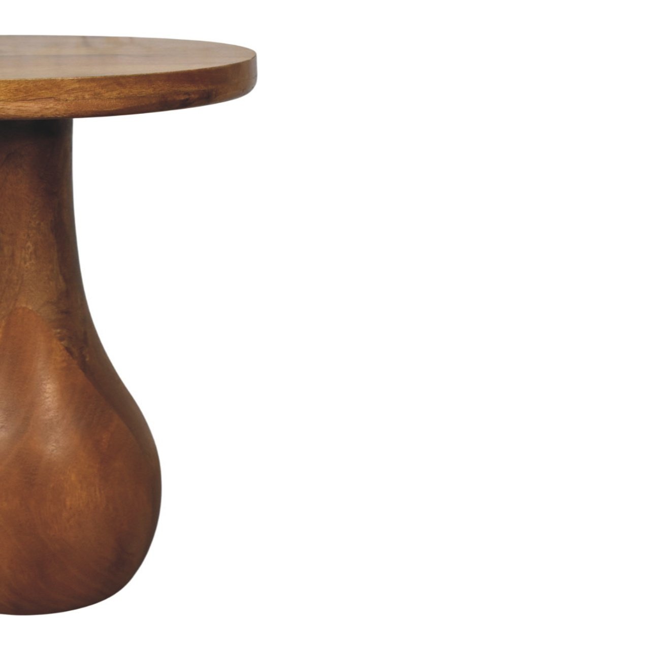 Curved Base Side Table - Image 5