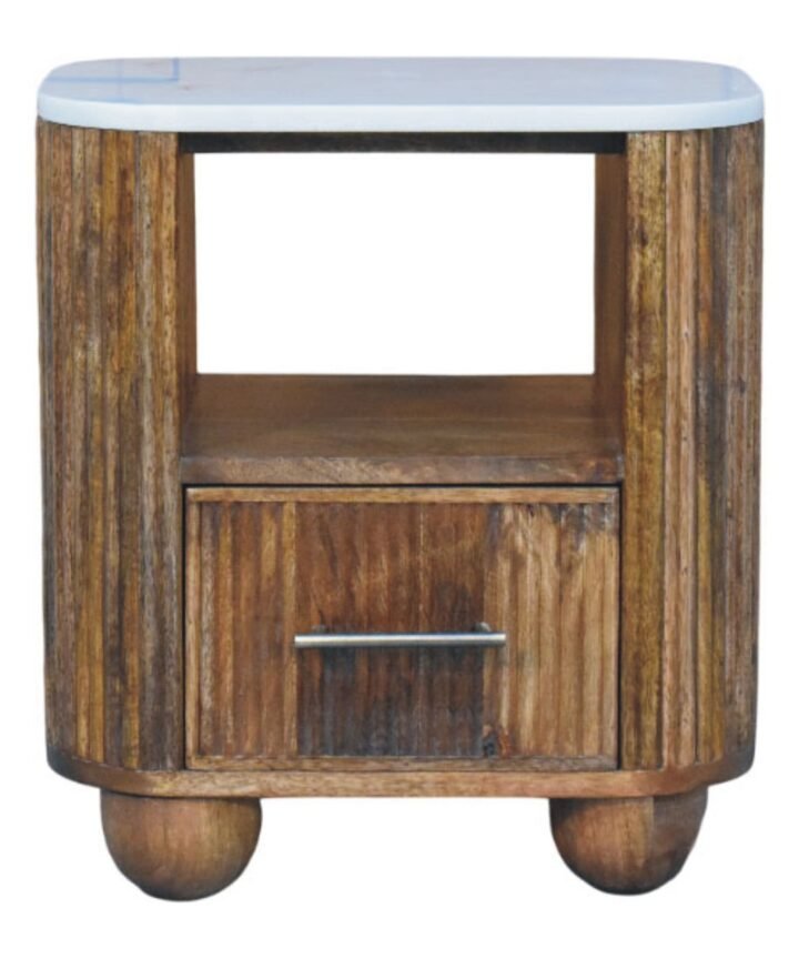 Beaumont Marble Bedside