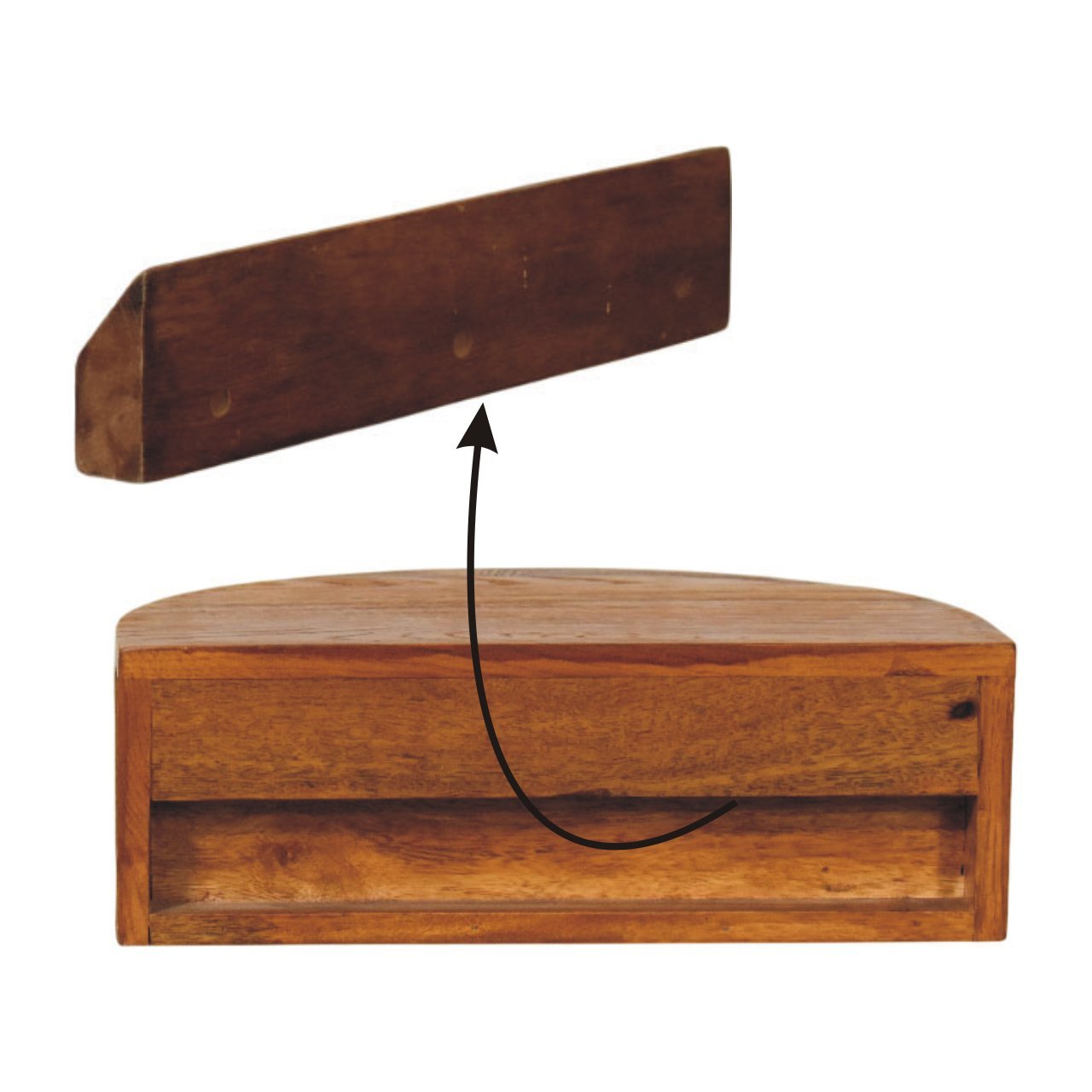 Ring Pull Wall Nightstand - Image 10