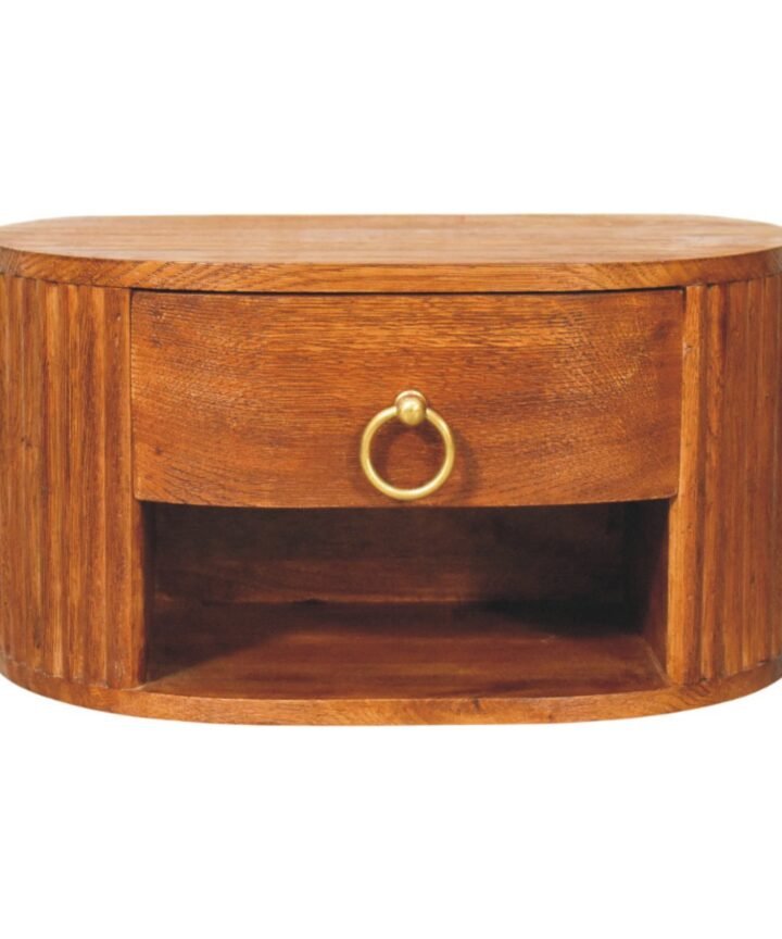 Oval Wall Nightstand