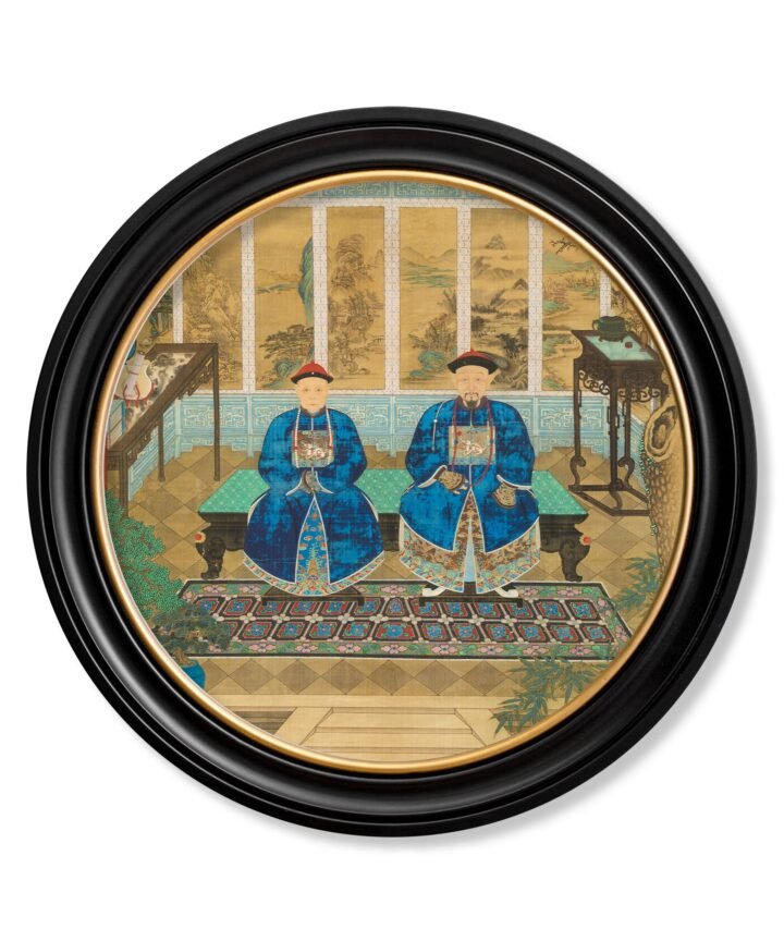 Imperial Censor and His Wife - Round