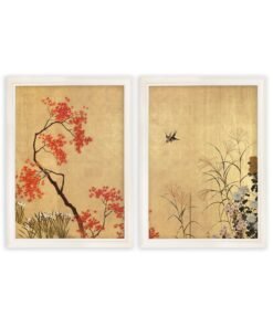 Japanese Blossom - Shibata Zeshine Set of 2 Prints