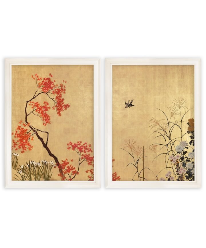 Japanese Blossom - Shibata Zeshine Set of 2 Prints