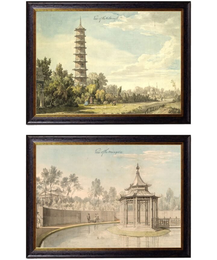 c1763 Gardens at Kew