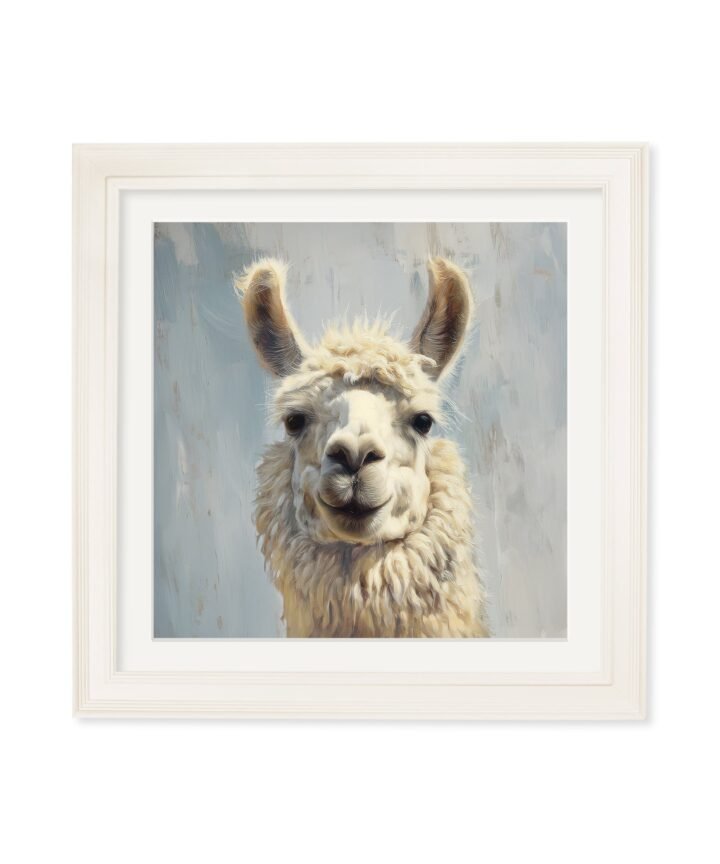 The Goofy Llama - Cream Hurstwood Square Frame