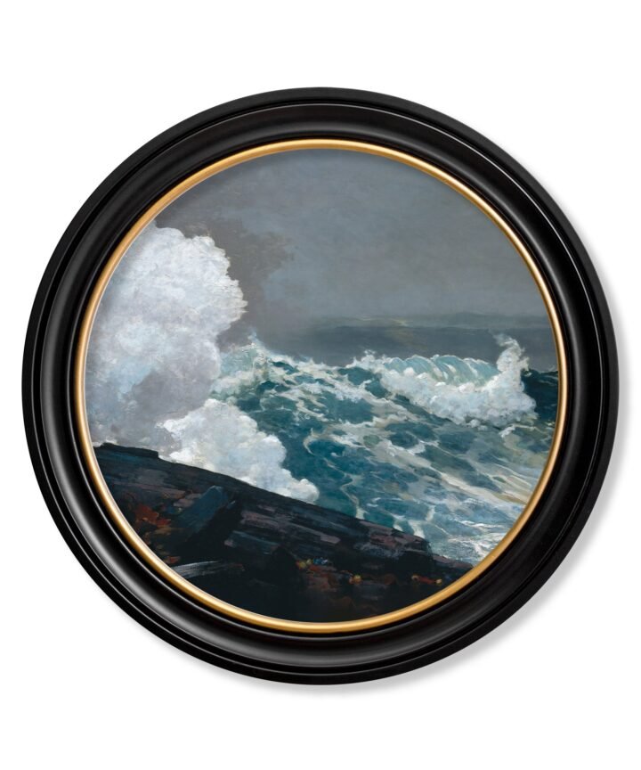 c.1895 Northeaster - Round Frame