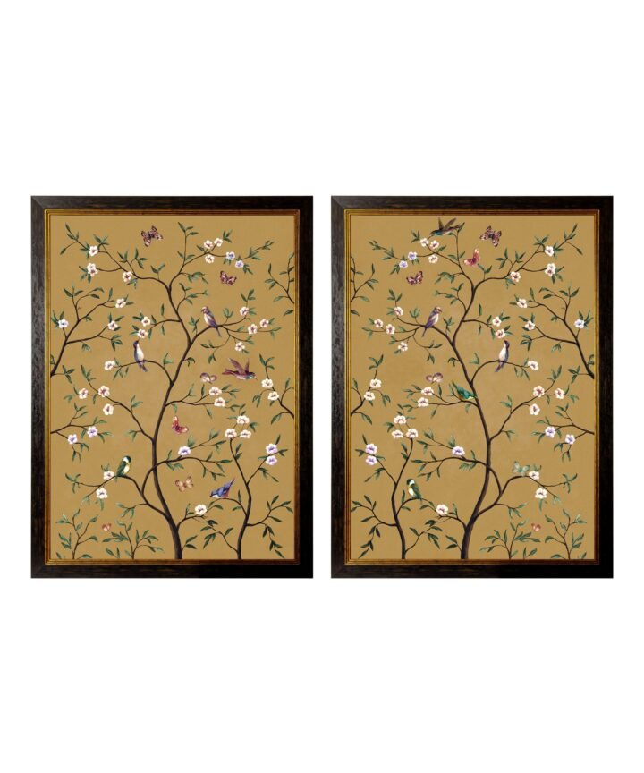 Tree of Life Ochre Set of 2