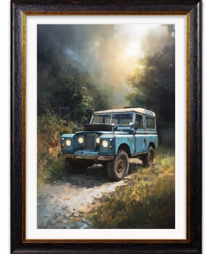 Country Track Defender Blue - Oxford Frame