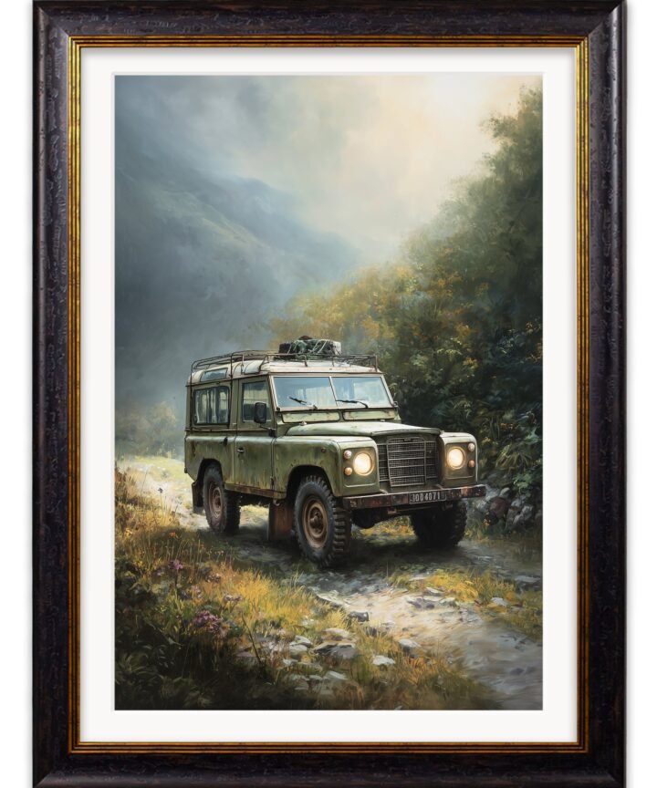 Country Track Defender Green - Oxford Frame