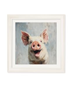 The Giggly Pig - Cream Hurstwood Square Frame