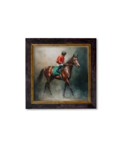 Alternative view of The Irish Racehorses - Oxford Square Frame