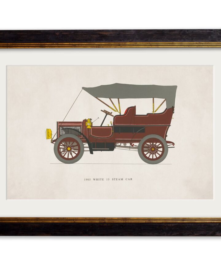 1905 WHITE 15 STEAM CAR