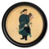 c.1760 Portrait of the Imperial Bodyguard - Round