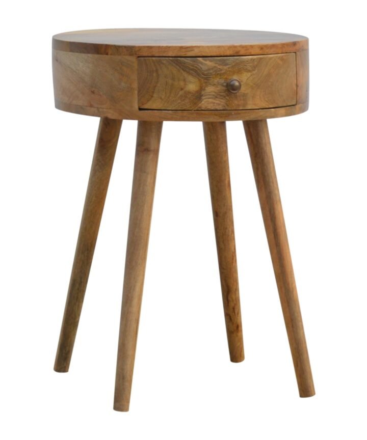 Nordic Circular Shaped Bedside