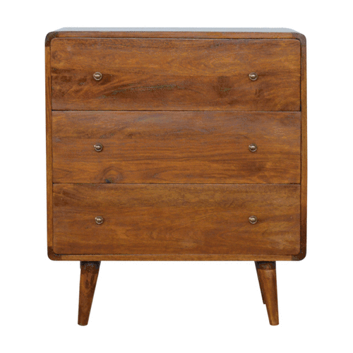 Curved Chestnut Chest - Image 9