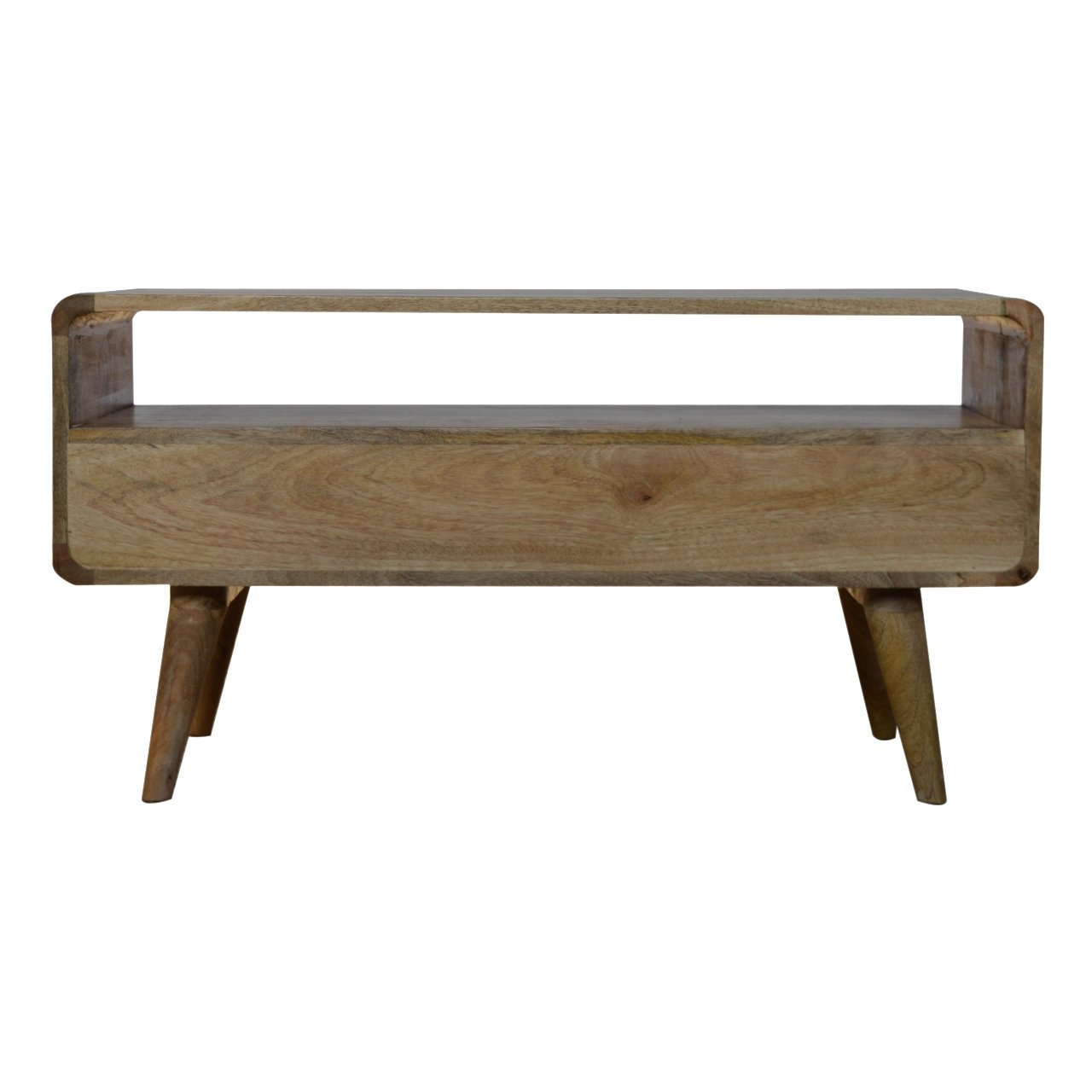 Curved Oak-ish Media Unit - Image 8